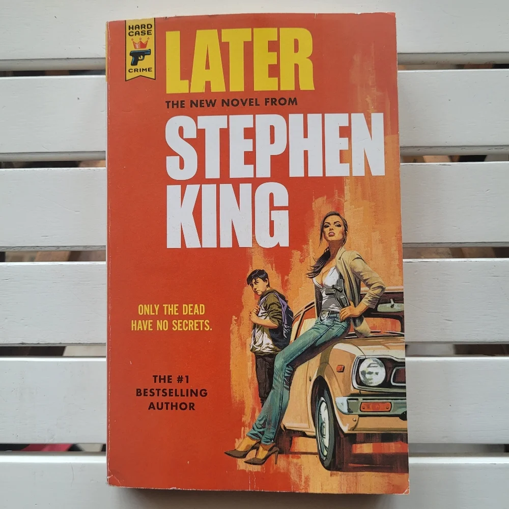 Stephen King 'Later' Paperback Book